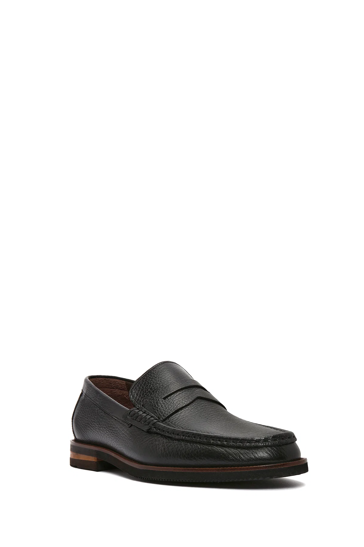 Erkek Siyah Deri Klasik Loafer - Image 6