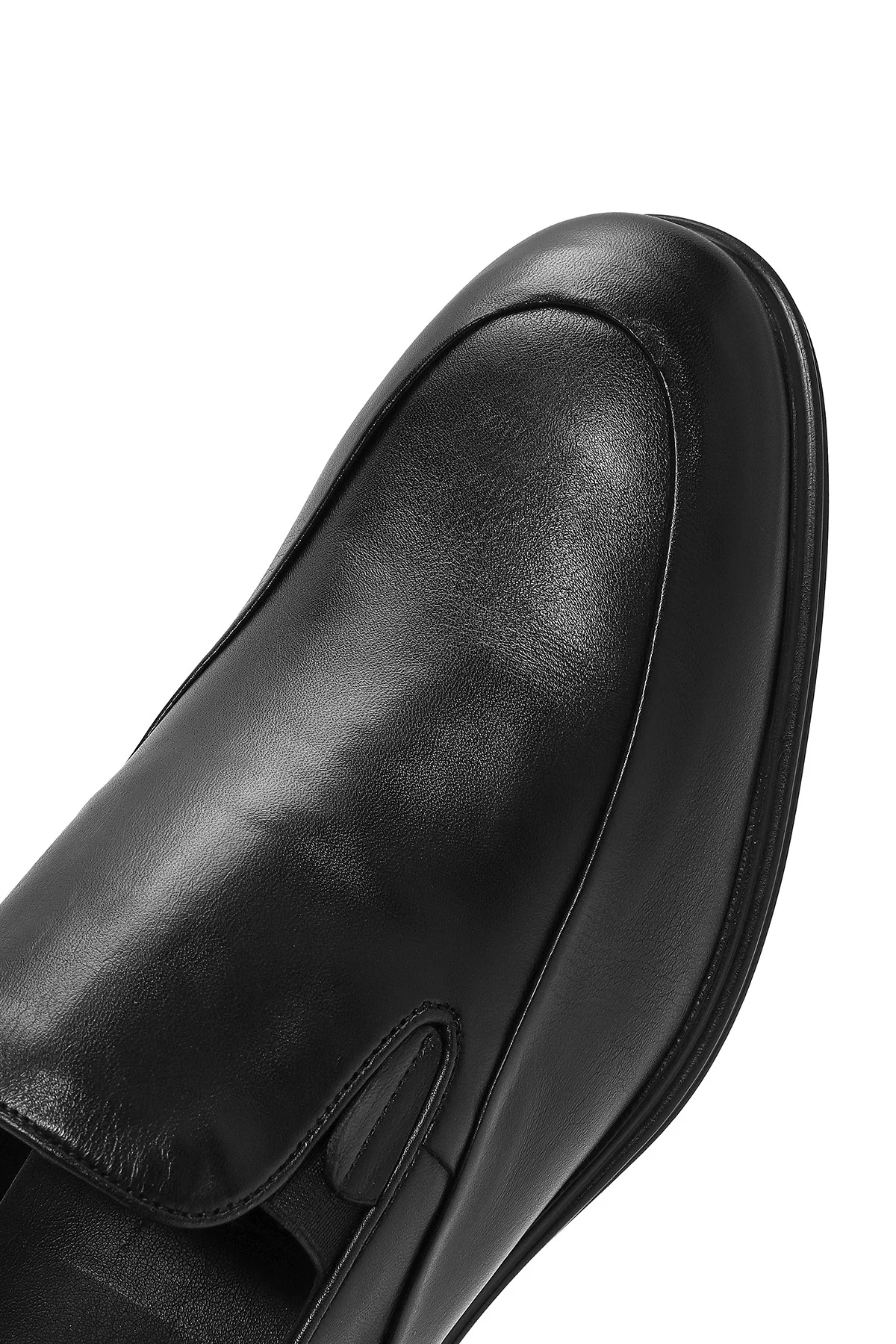 Erkek Siyah Deri Klasik Loafer - Image 9