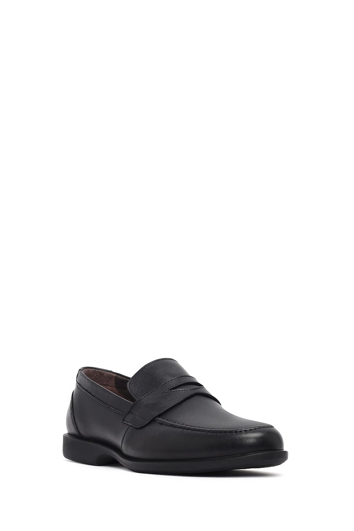 Erkek Siyah Deri Klasik Loafer - Image 6