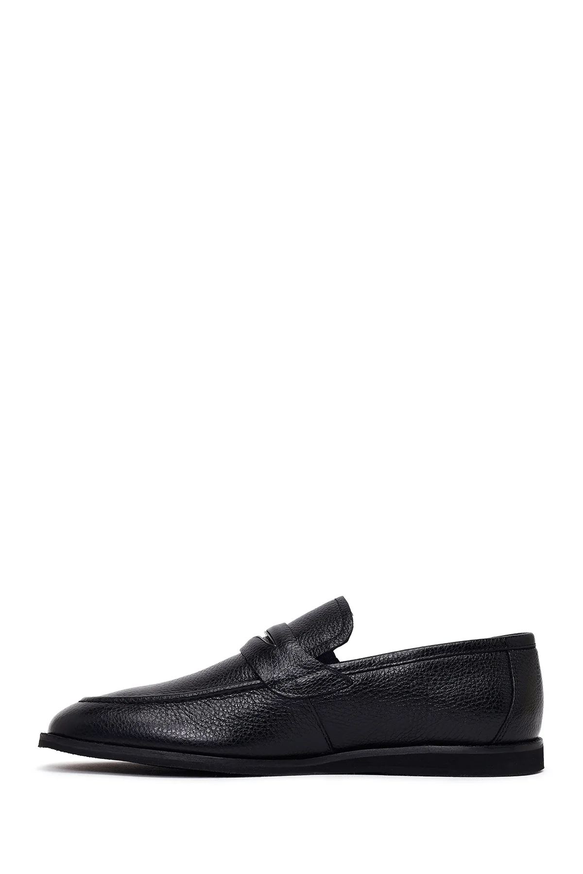 Erkek Siyah Deri Klasik Loafer - Image 3