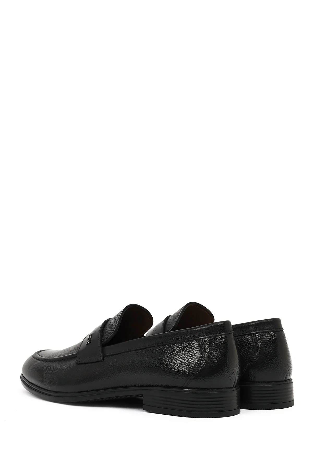Erkek Siyah Deri Klasik Loafer - Image 6