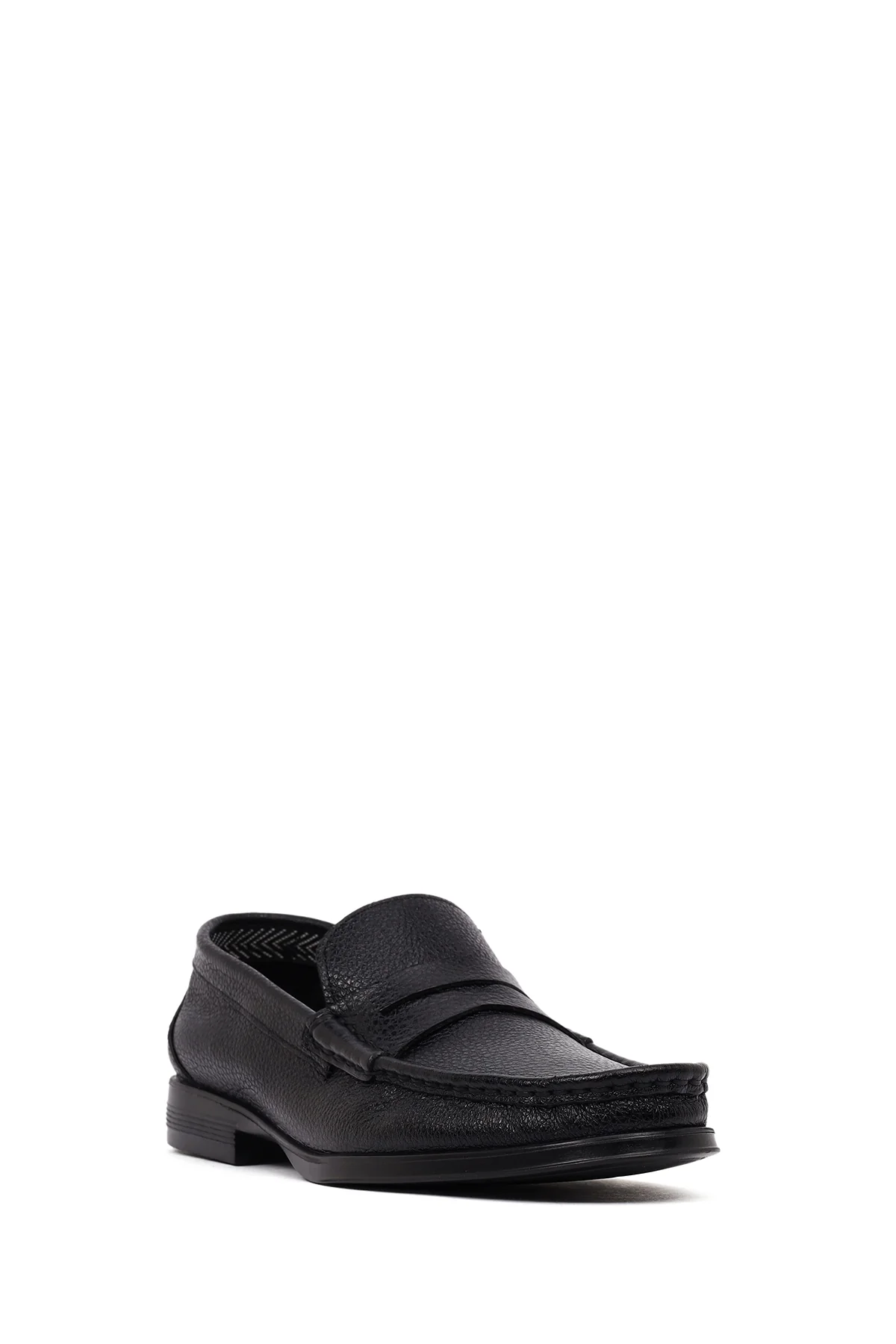 Erkek Siyah Deri Klasik Loafer - Image 7