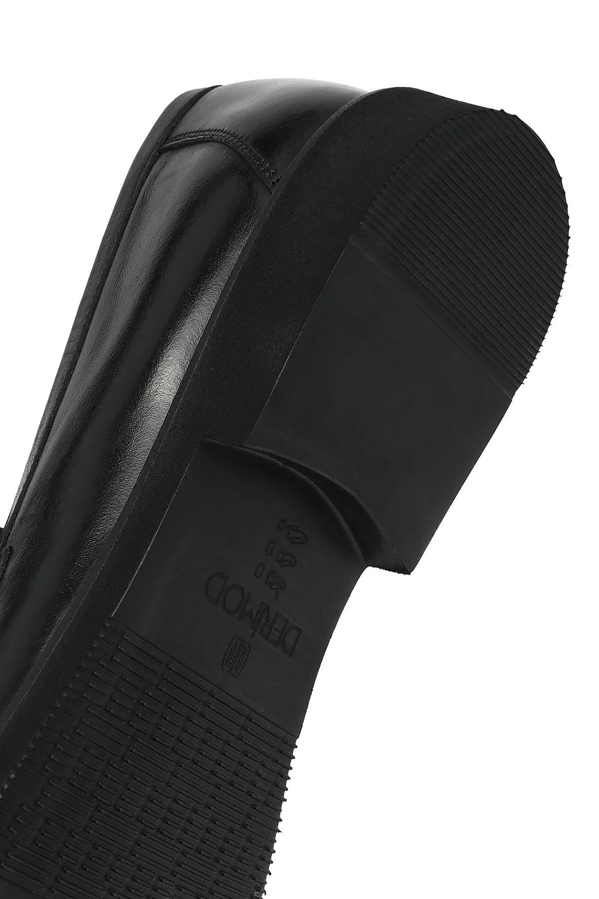 Erkek Siyah Deri Klasik Loafer - Image 8