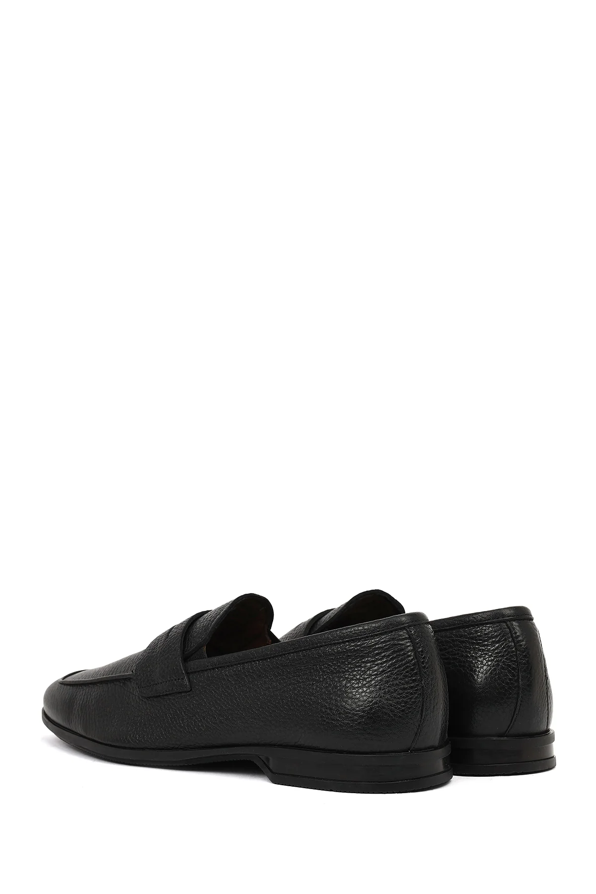 Erkek Siyah Deri Klasik Loafer - Image 6