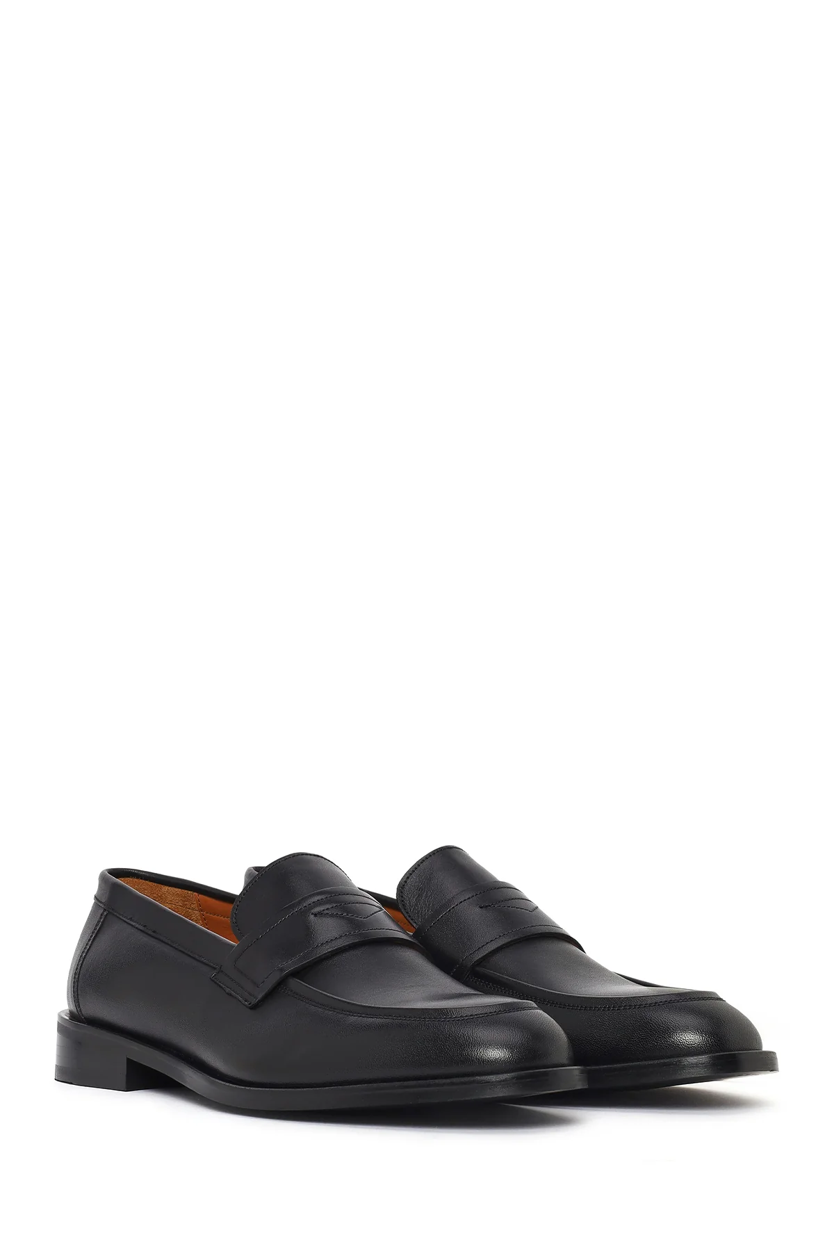 Erkek Siyah Deri Klasik Loafer - Image 2