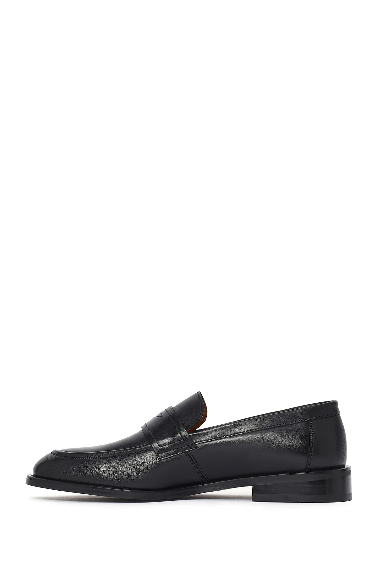 Erkek Siyah Deri Klasik Loafer - Image 3