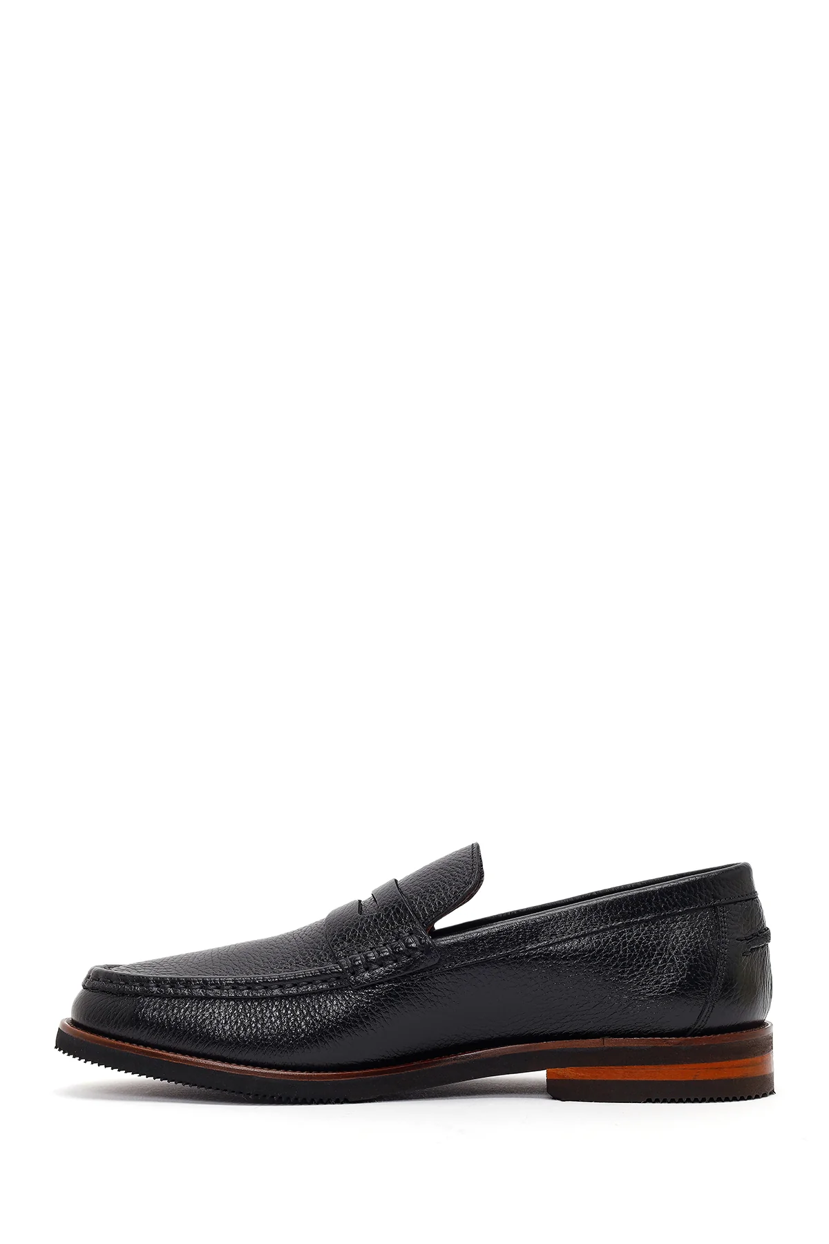 Erkek Siyah Deri Loafer - Image 3
