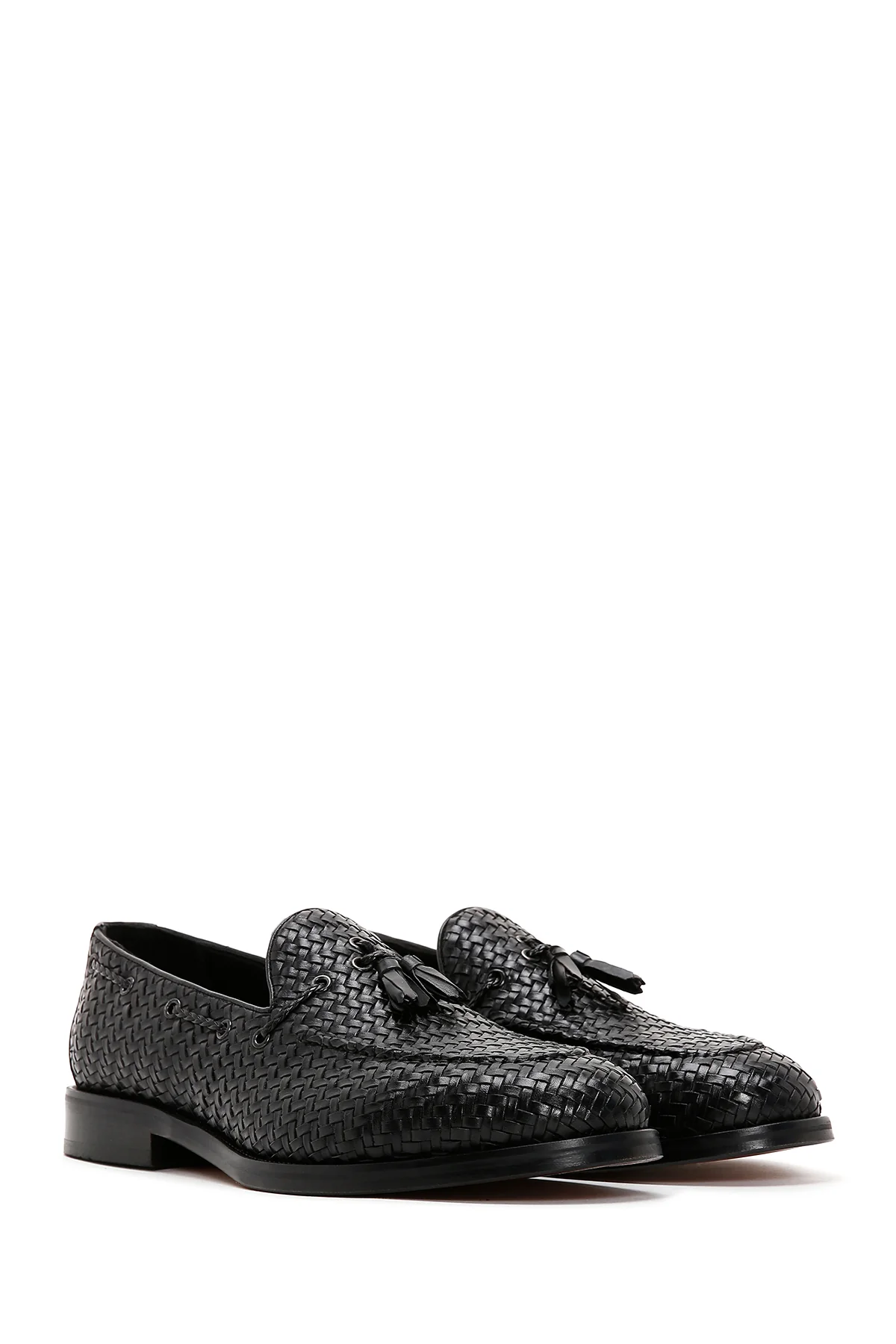 Erkek Siyah Deri Loafer - Image 3