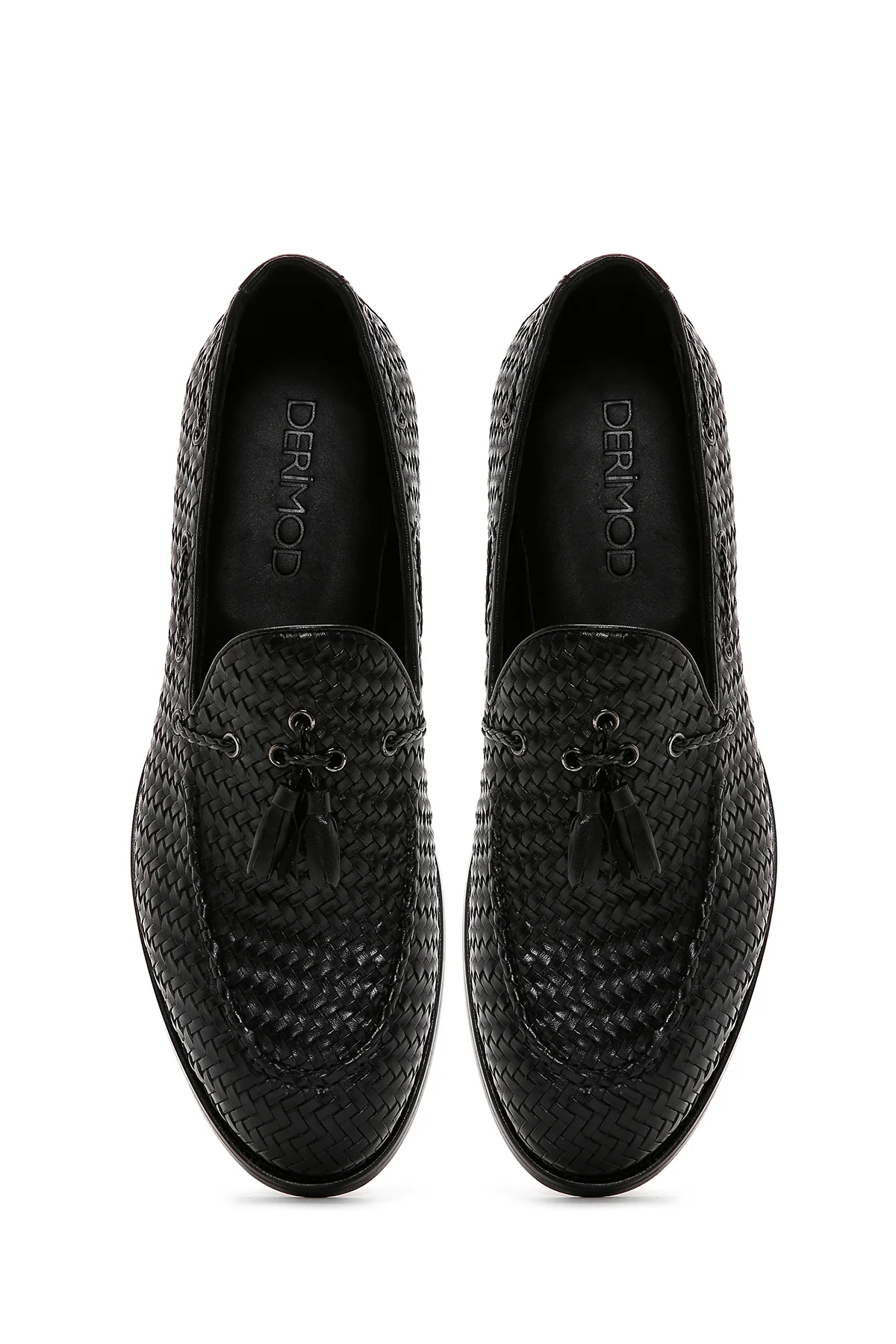 Erkek Siyah Deri Loafer - Image 6