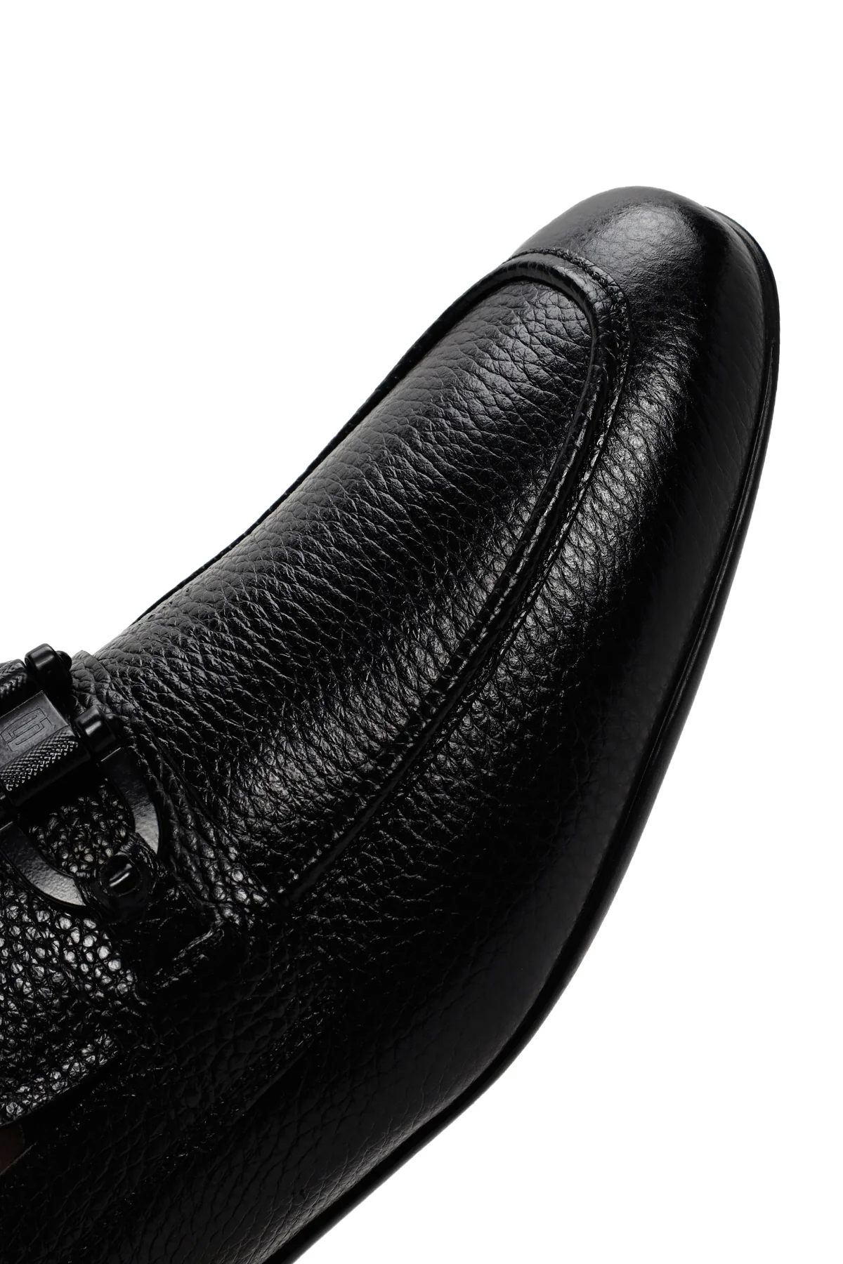 Erkek Siyah Deri Loafer - Image 8