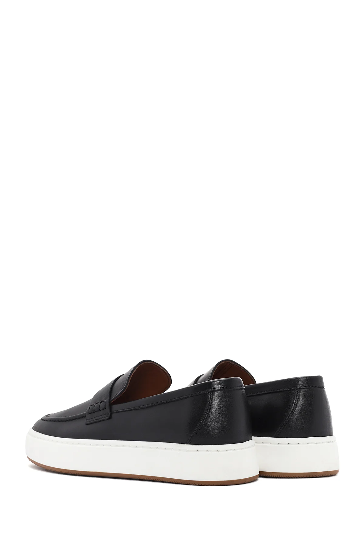 Erkek Siyah Deri Loafer - Image 5