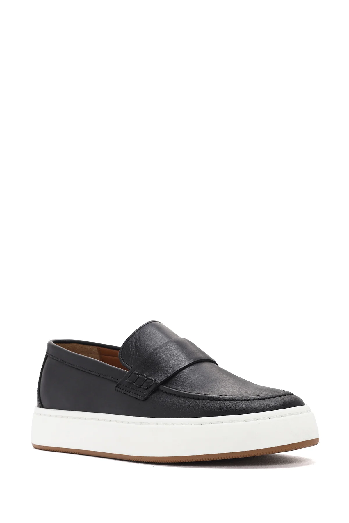 Erkek Siyah Deri Loafer - Image 6