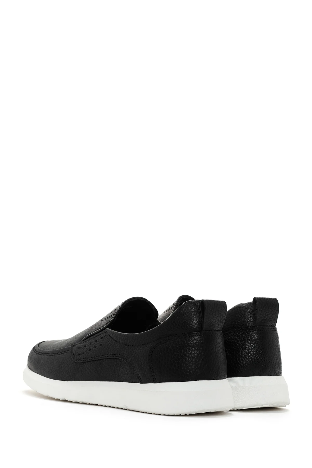 Erkek Siyah Deri Loafer - Image 5