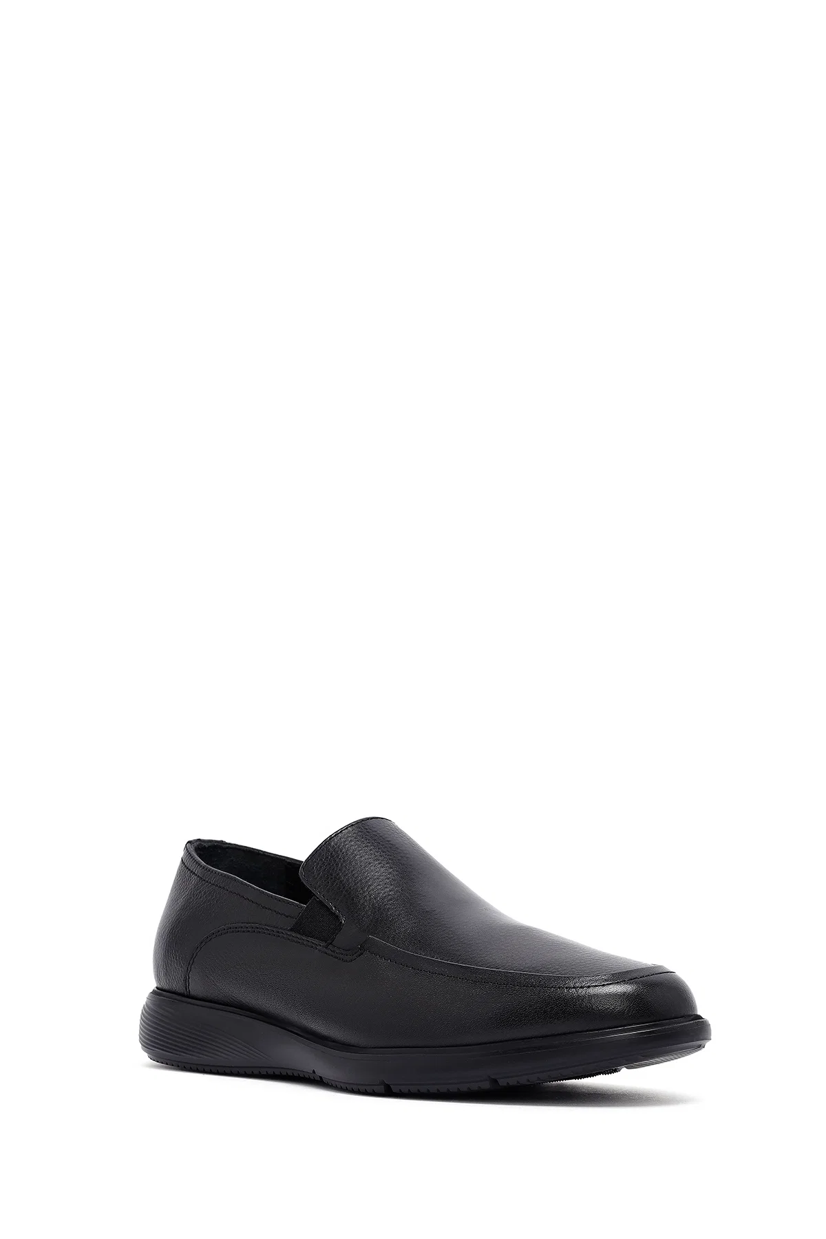 Erkek Siyah Deri Loafer - Image 6