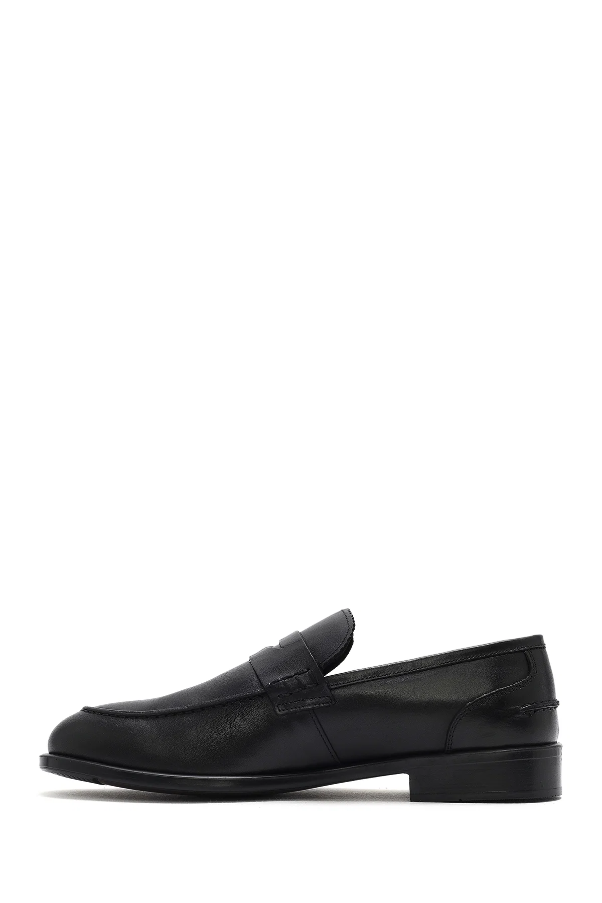 Erkek Siyah Deri Loafer - Image 2