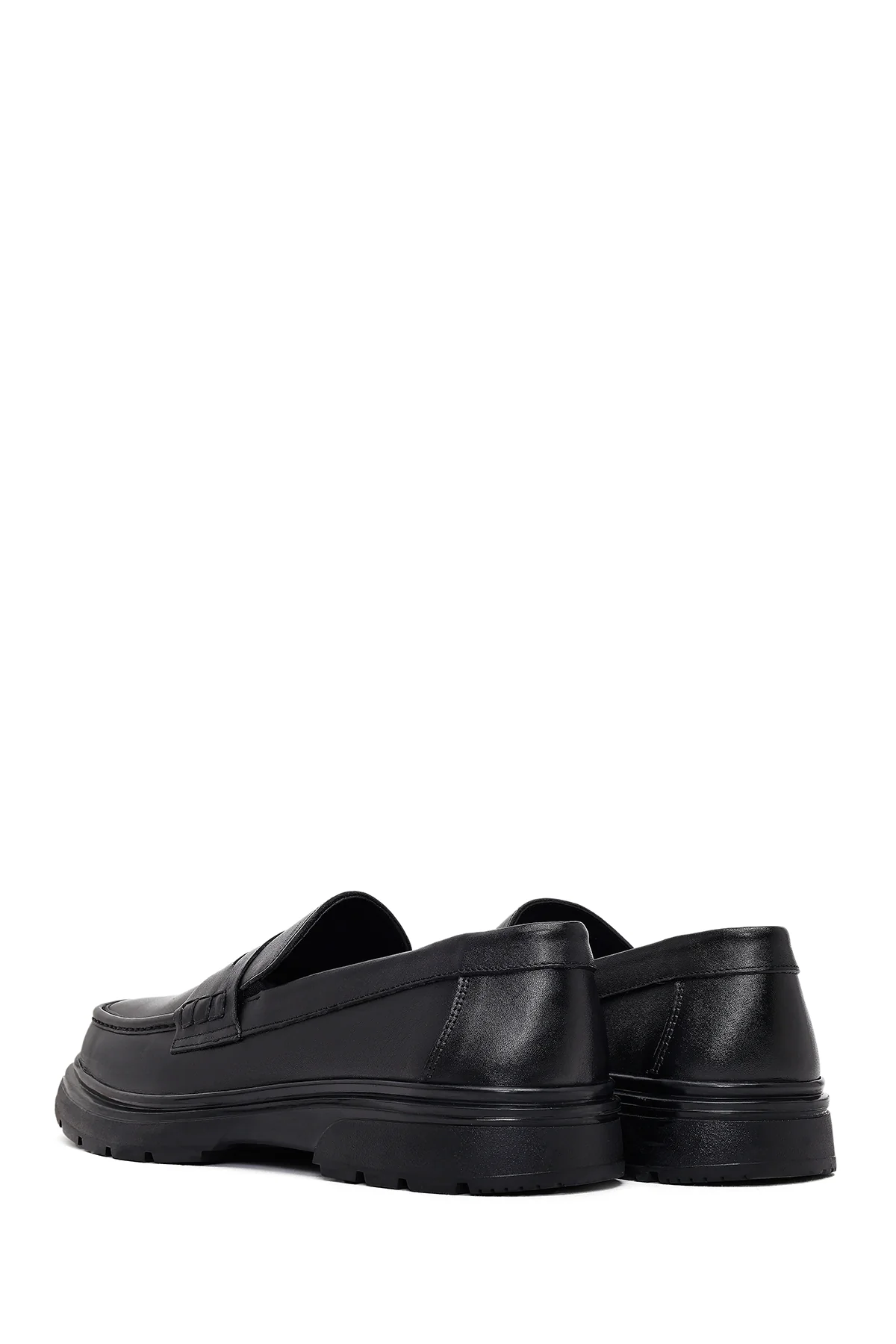 Erkek Siyah Deri Loafer - Image 6