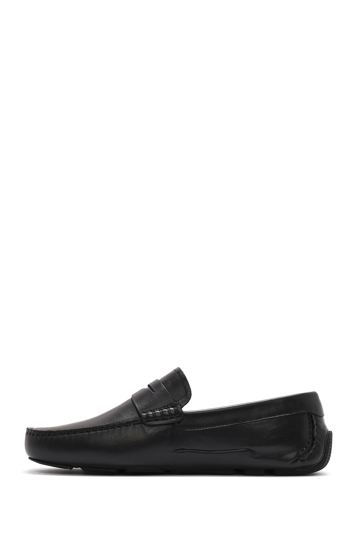 Erkek Siyah Casual Deri Loafer - Image 3