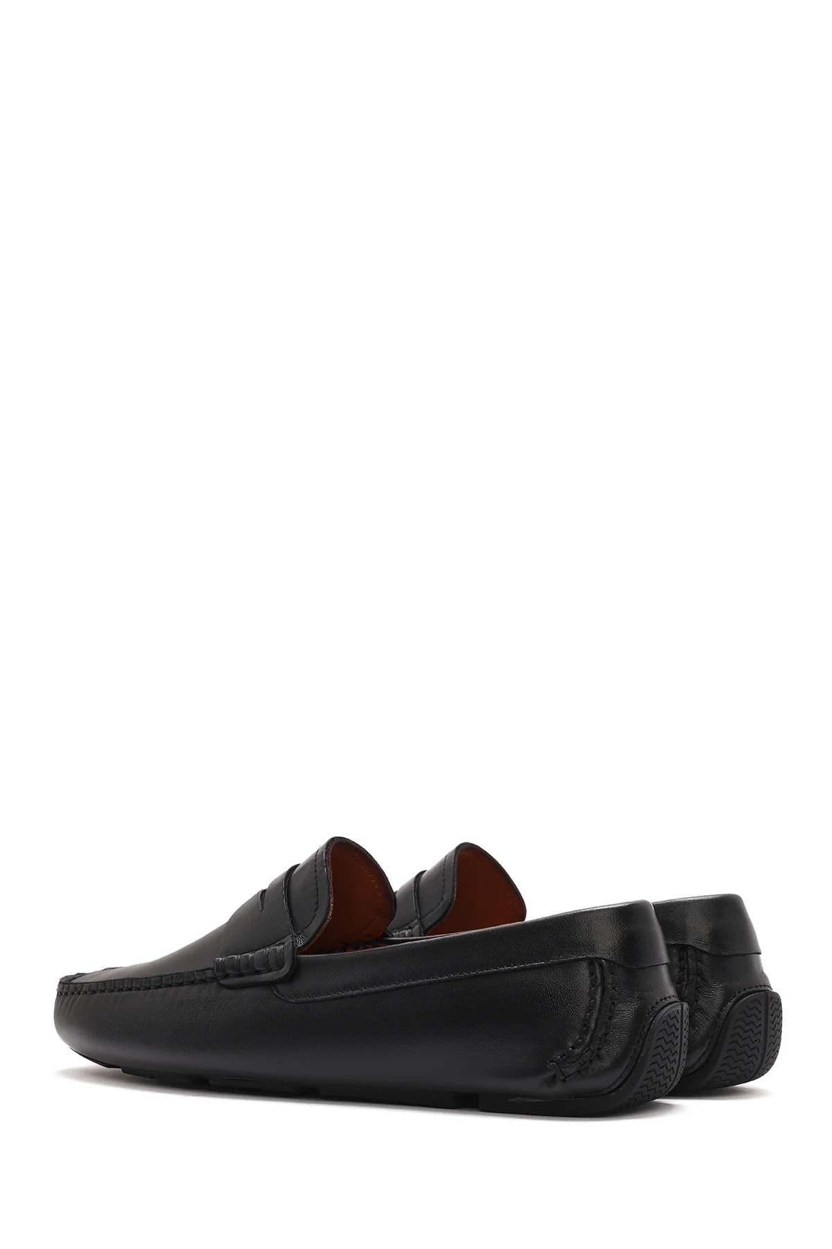 Erkek Siyah Casual Deri Loafer - Image 6