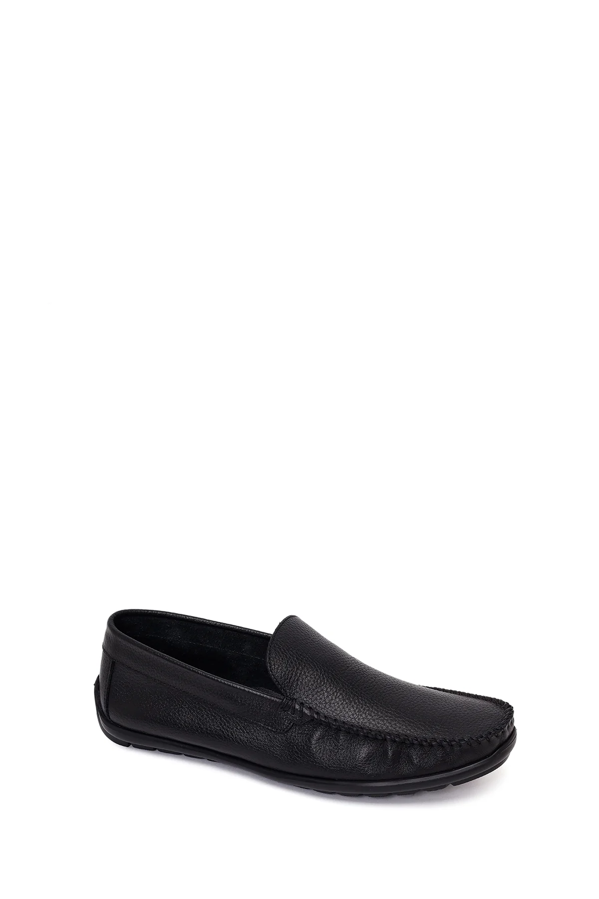 Erkek Siyah Deri Loafer - Image 7