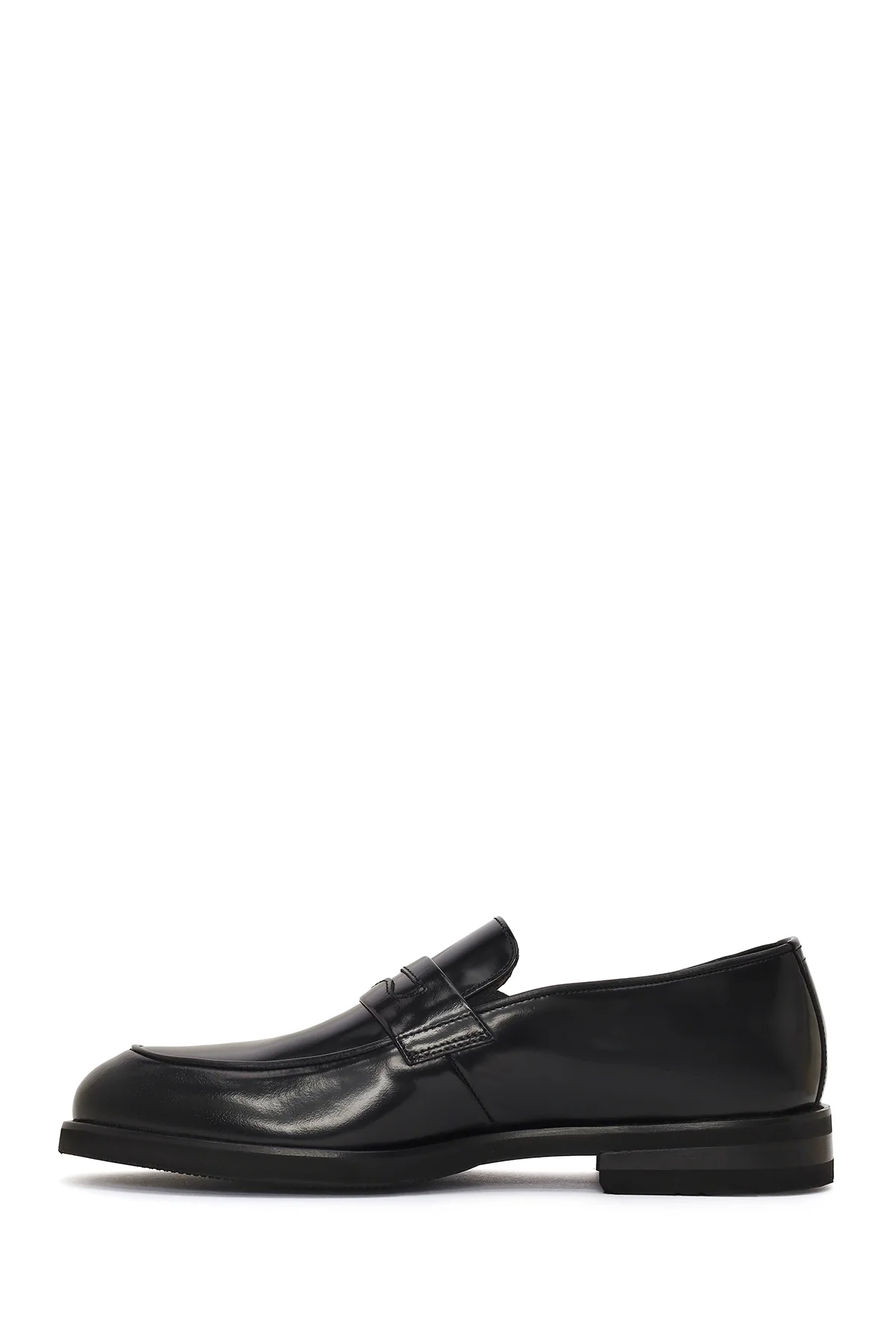 Erkek Siyah Deri Loafer - Image 3