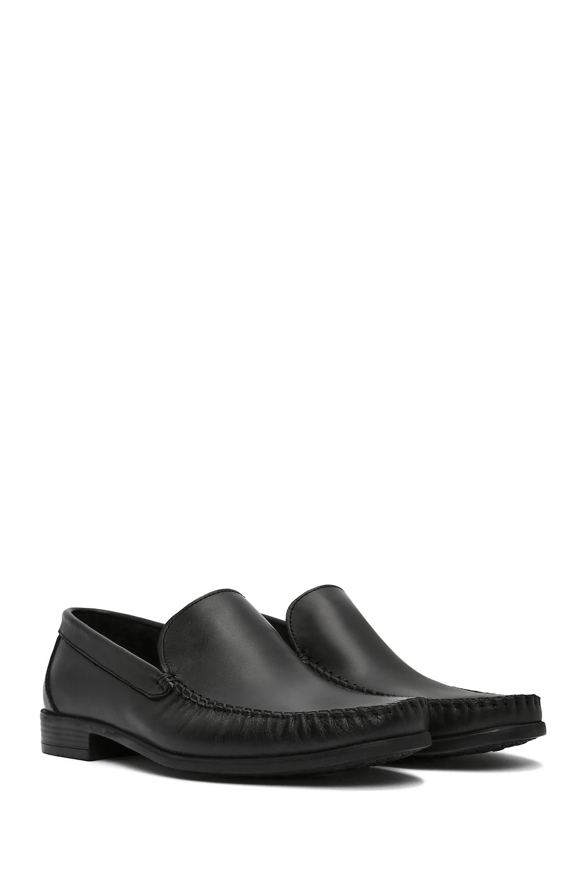 Erkek Siyah Deri Loafer - Image 2