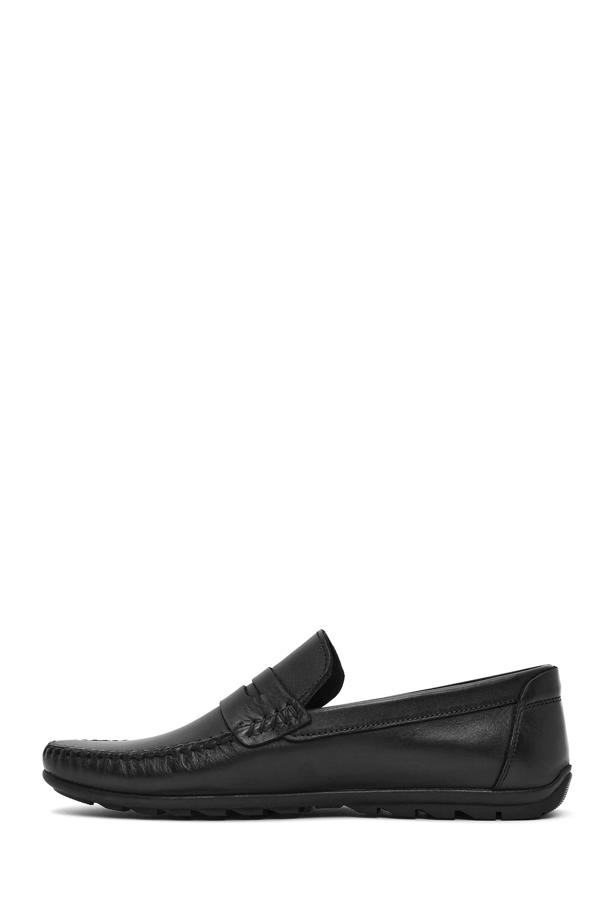 Erkek Siyah Deri Loafer - Image 3