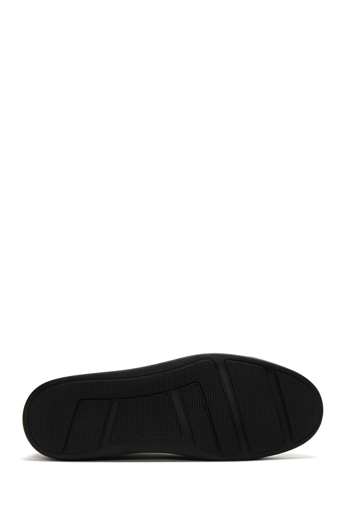 Erkek Siyah Deri Sneaker - Image 4