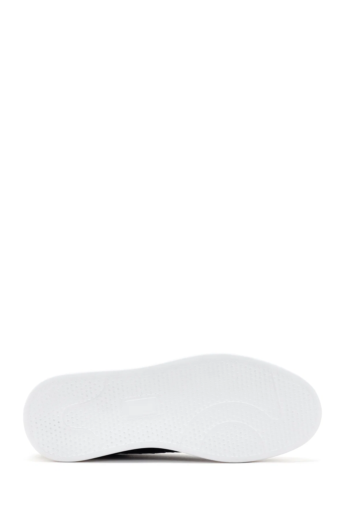 Erkek Siyah Deri Sneaker - Image 5