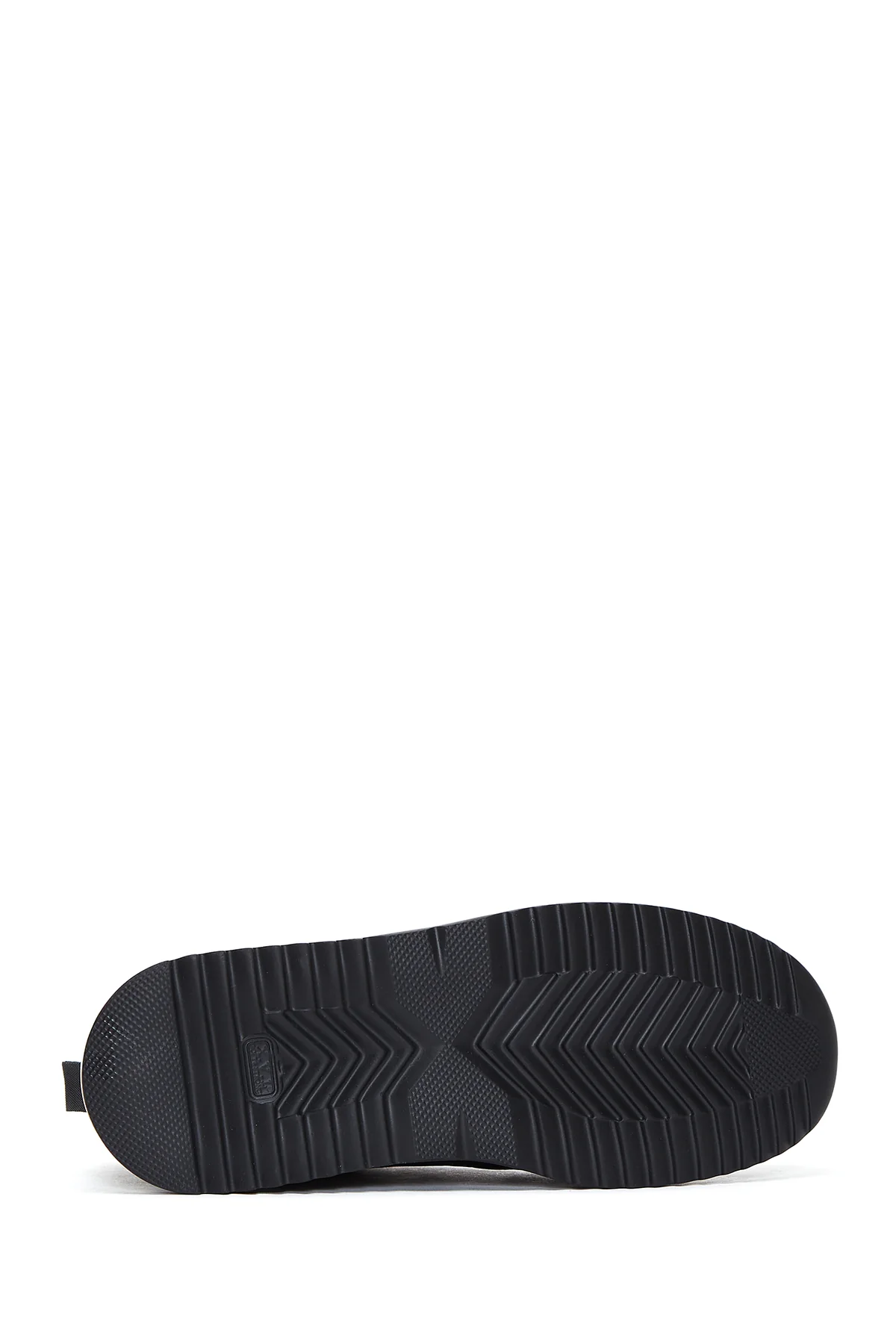 Erkek Siyah Deri Sneaker - Image 4