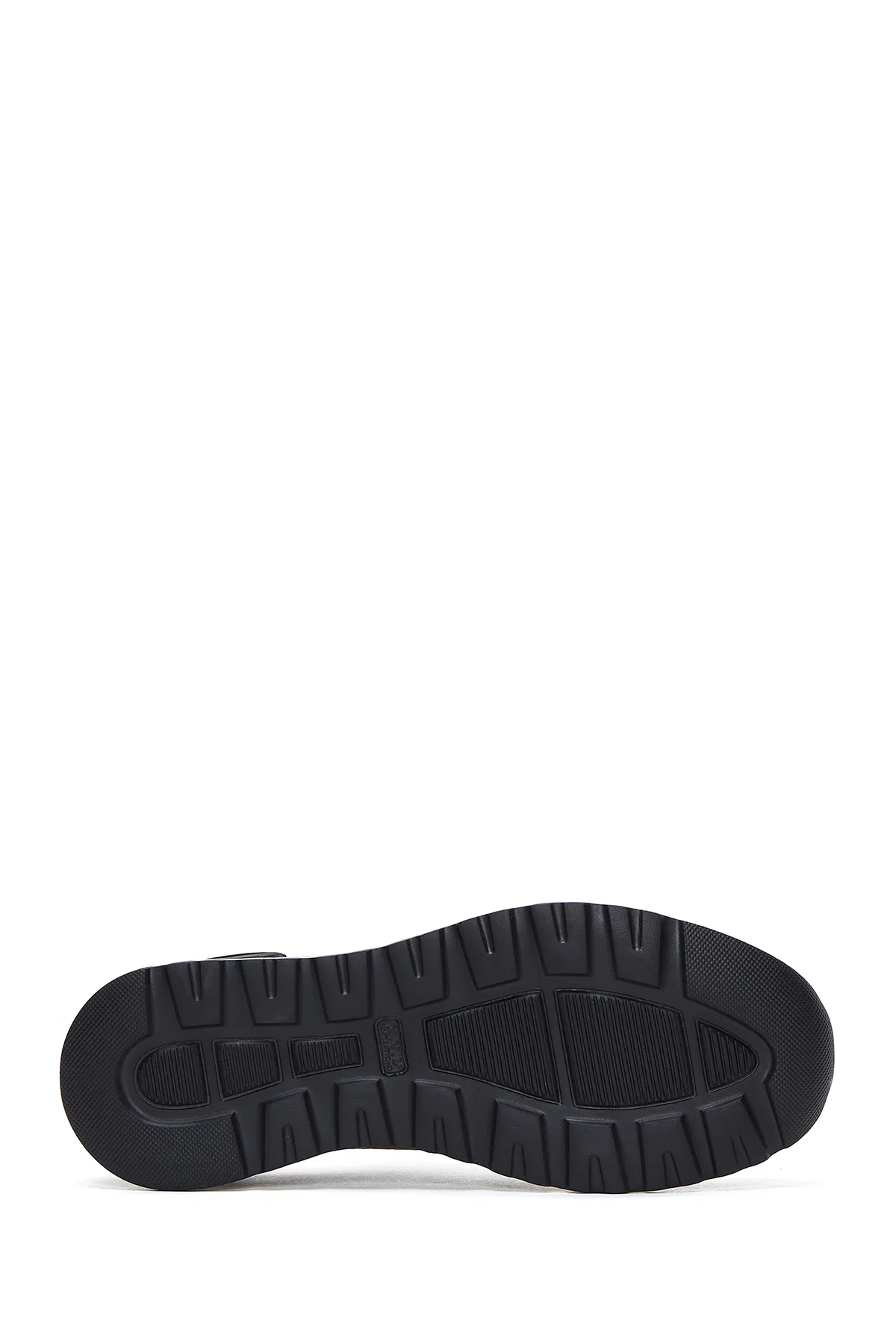 Erkek Siyah Deri Sneaker - Image 4