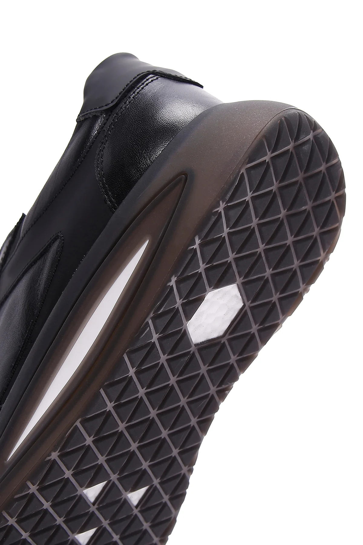 Erkek Siyah Deri Sneaker - Image 10