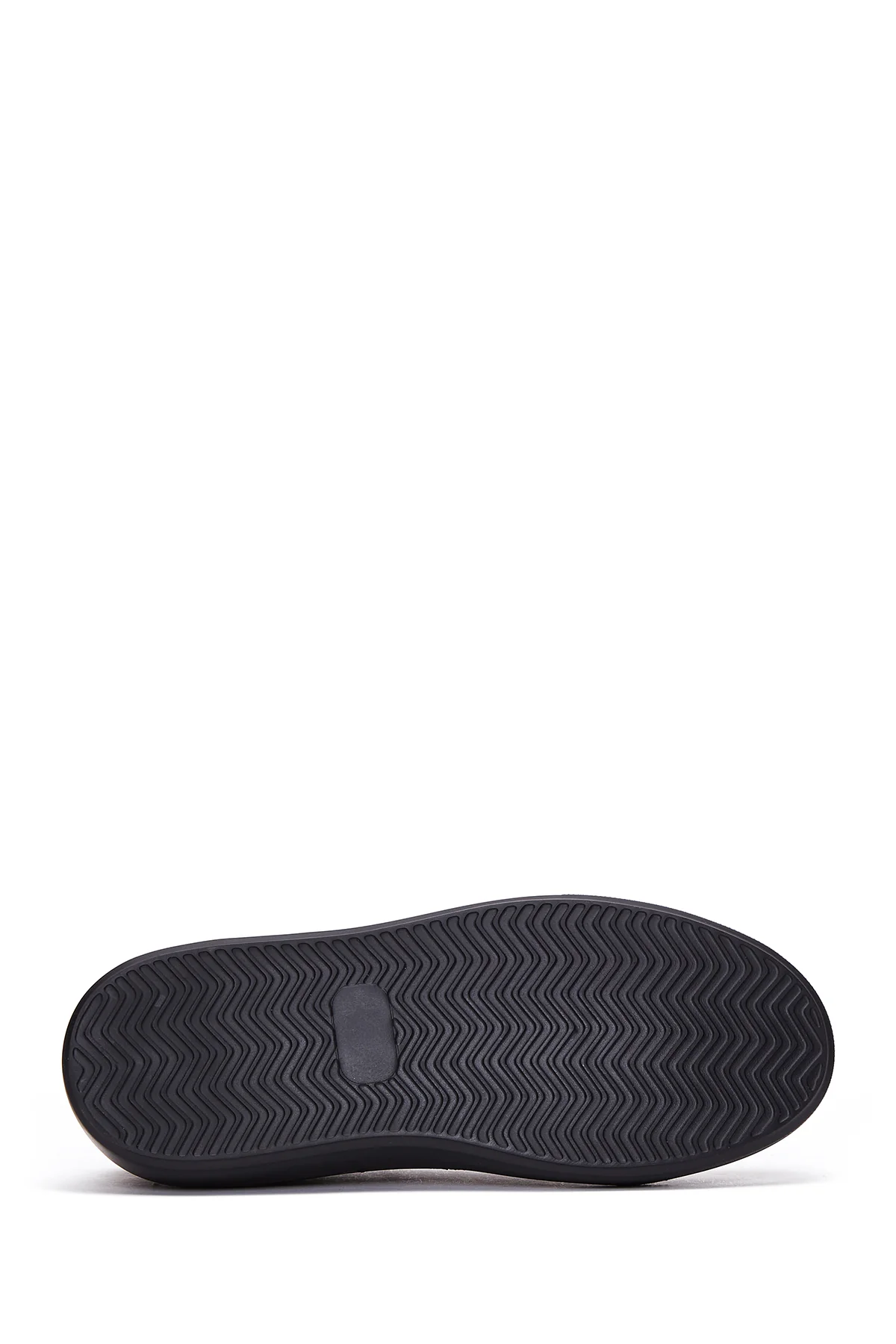 Erkek Siyah Kalın Tabanlı Sneaker - Image 4