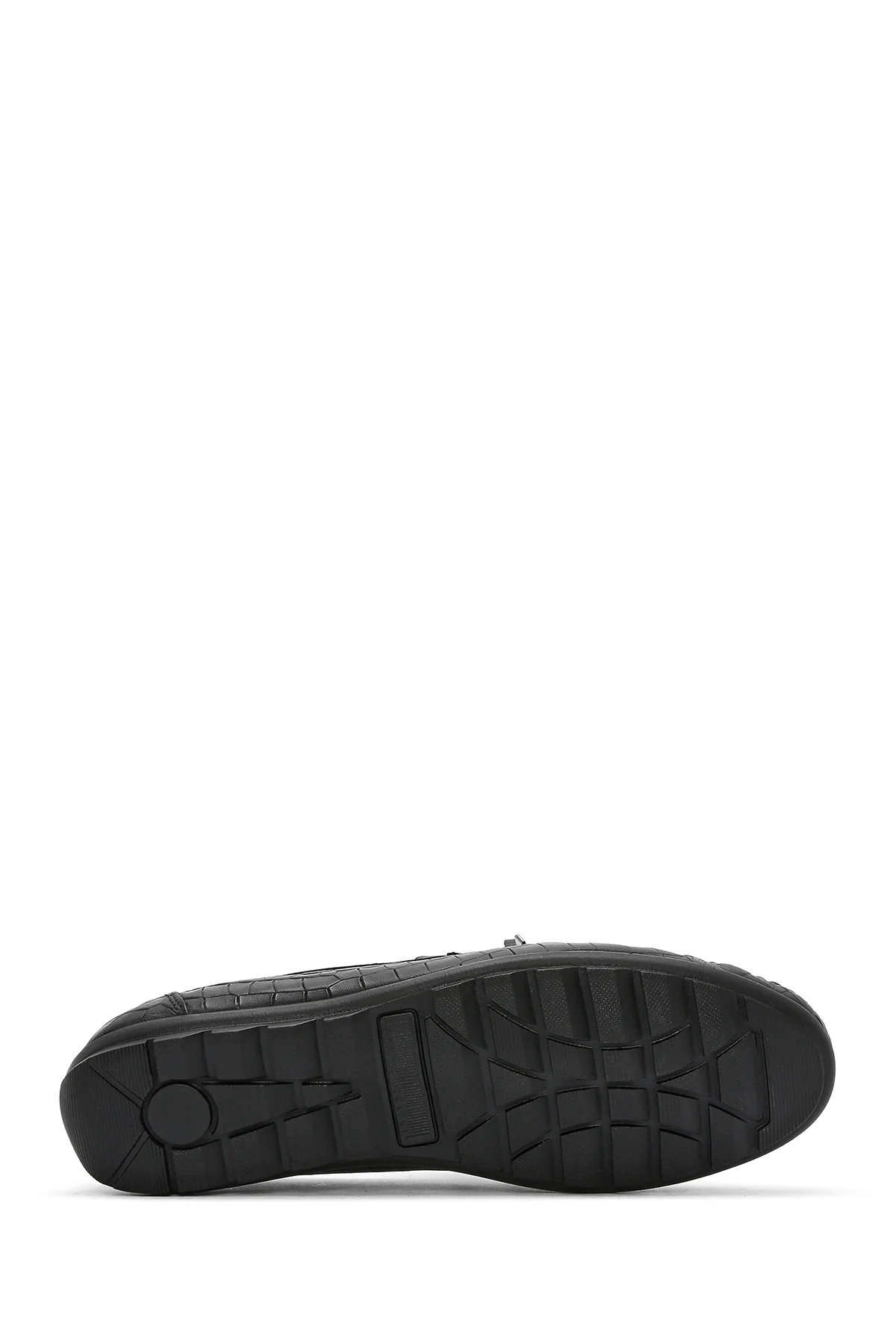 Erkek Siyah Kroko Deri Loafer - Image 5