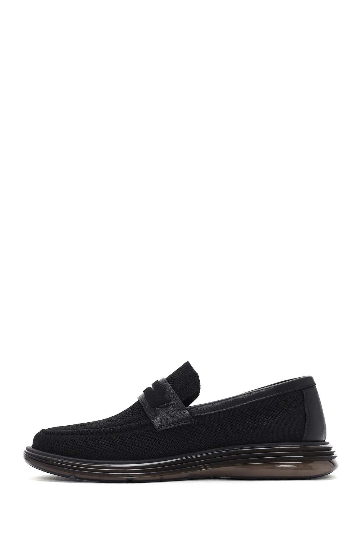 Erkek Siyah Kumaş Loafer - Image 2