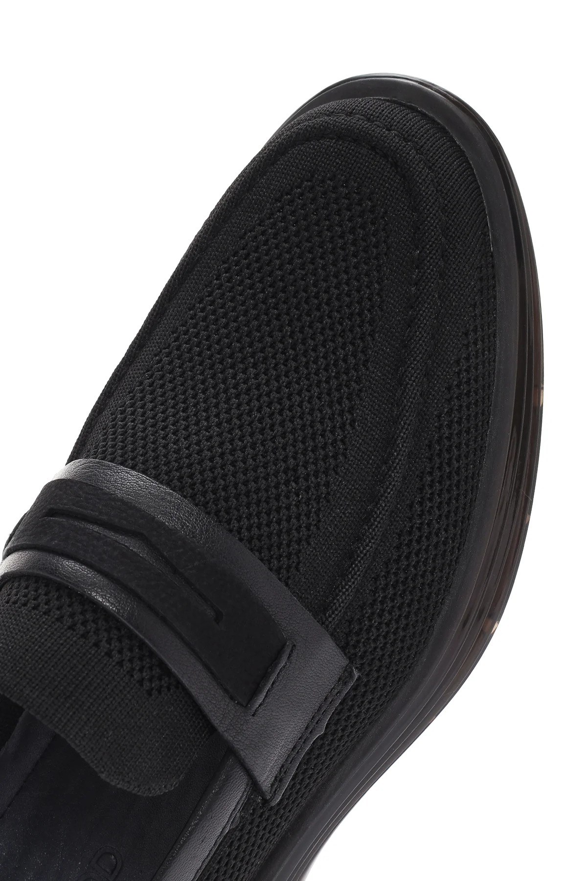 Erkek Siyah Kumaş Loafer - Image 9