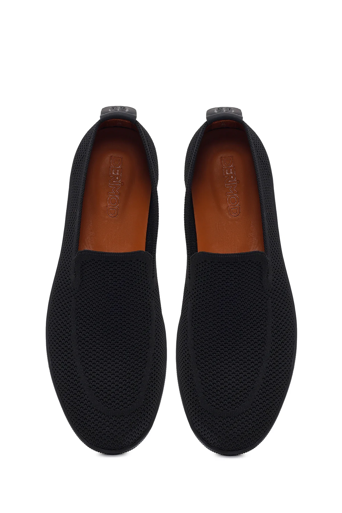 Erkek Siyah Kumaş Loafer - Image 4