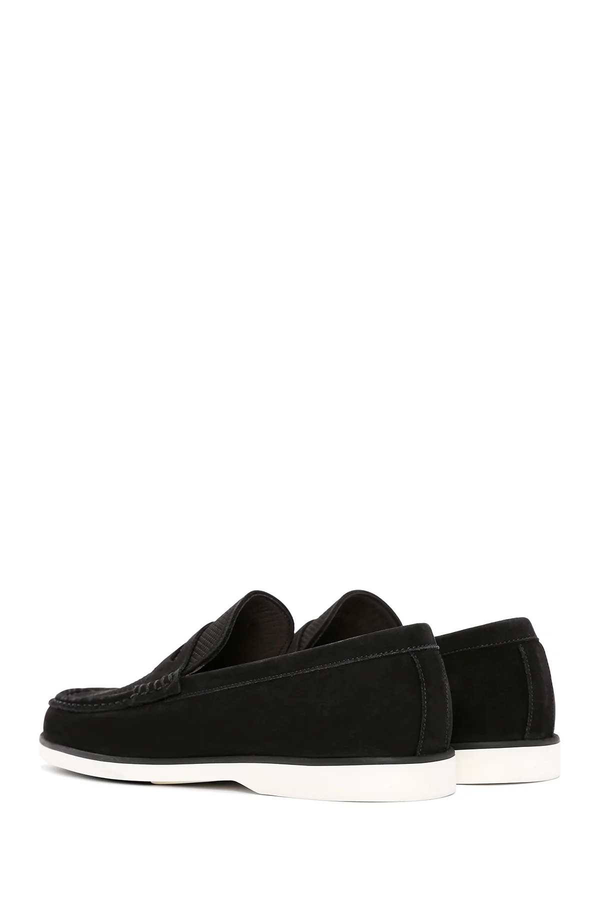 Erkek Siyah Nubuk Deri Casual Loafer - Image 5