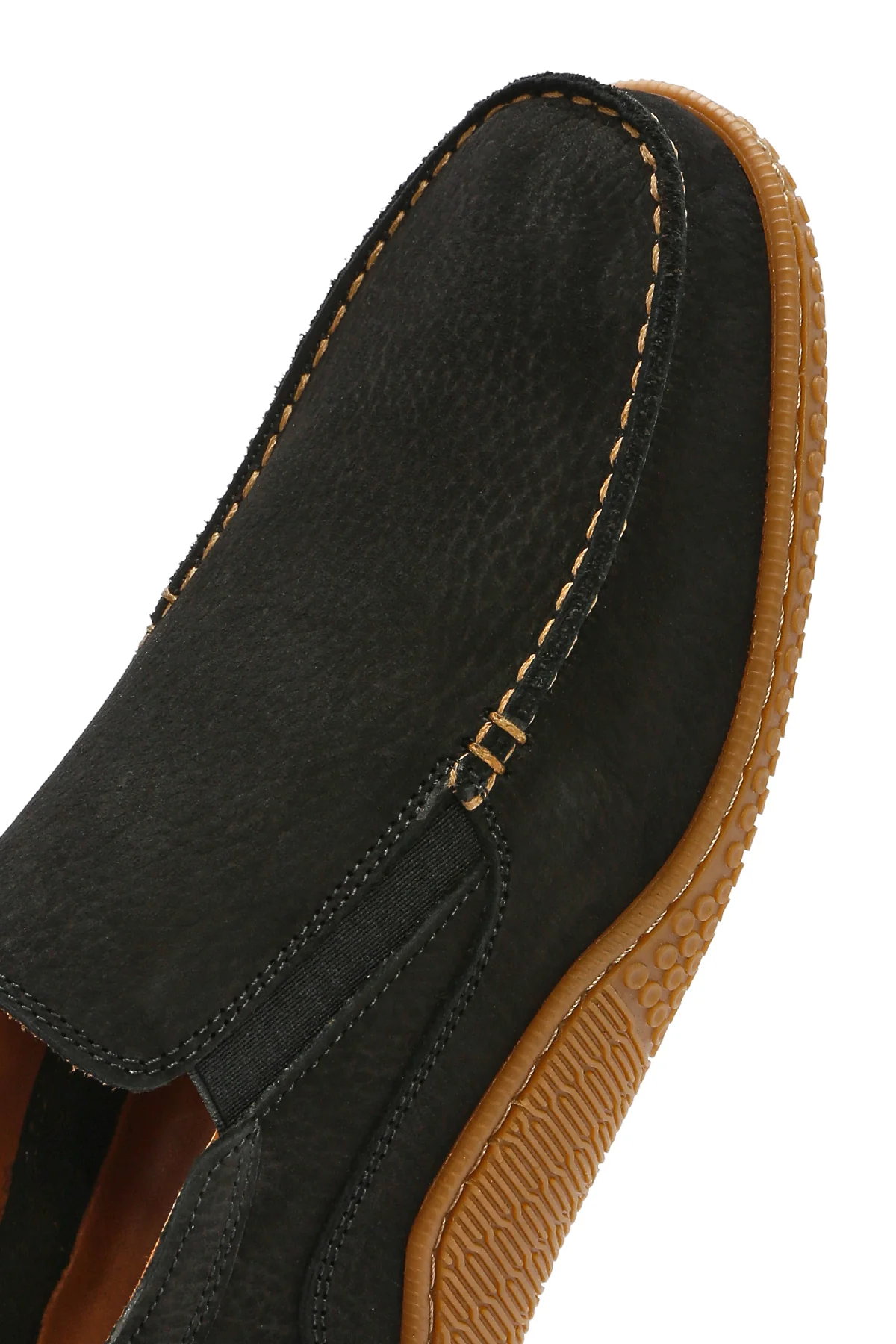 Erkek Siyah Nubuk Deri Comfort Loafer - Image 8