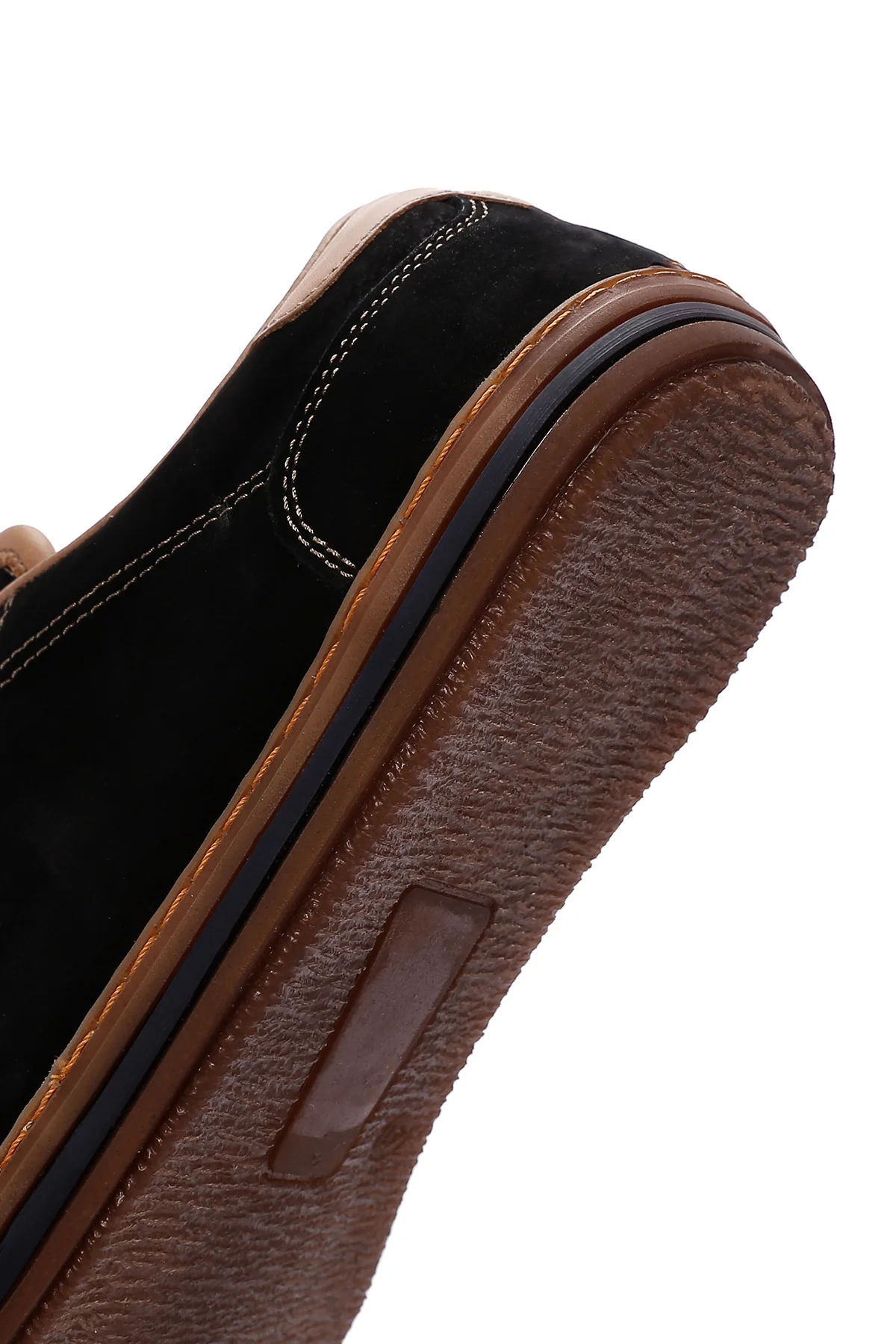 Erkek Siyah Nubuk Deri Sneaker - Image 8