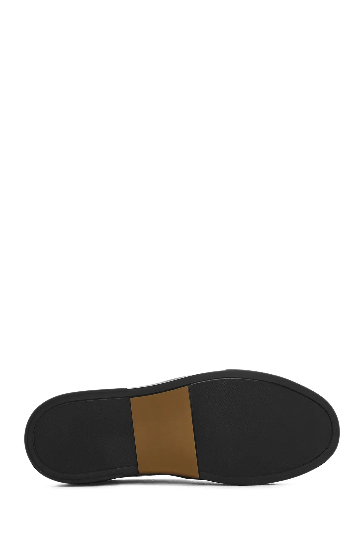 Erkek Siyah Örgü Deri Loafer - Image 4