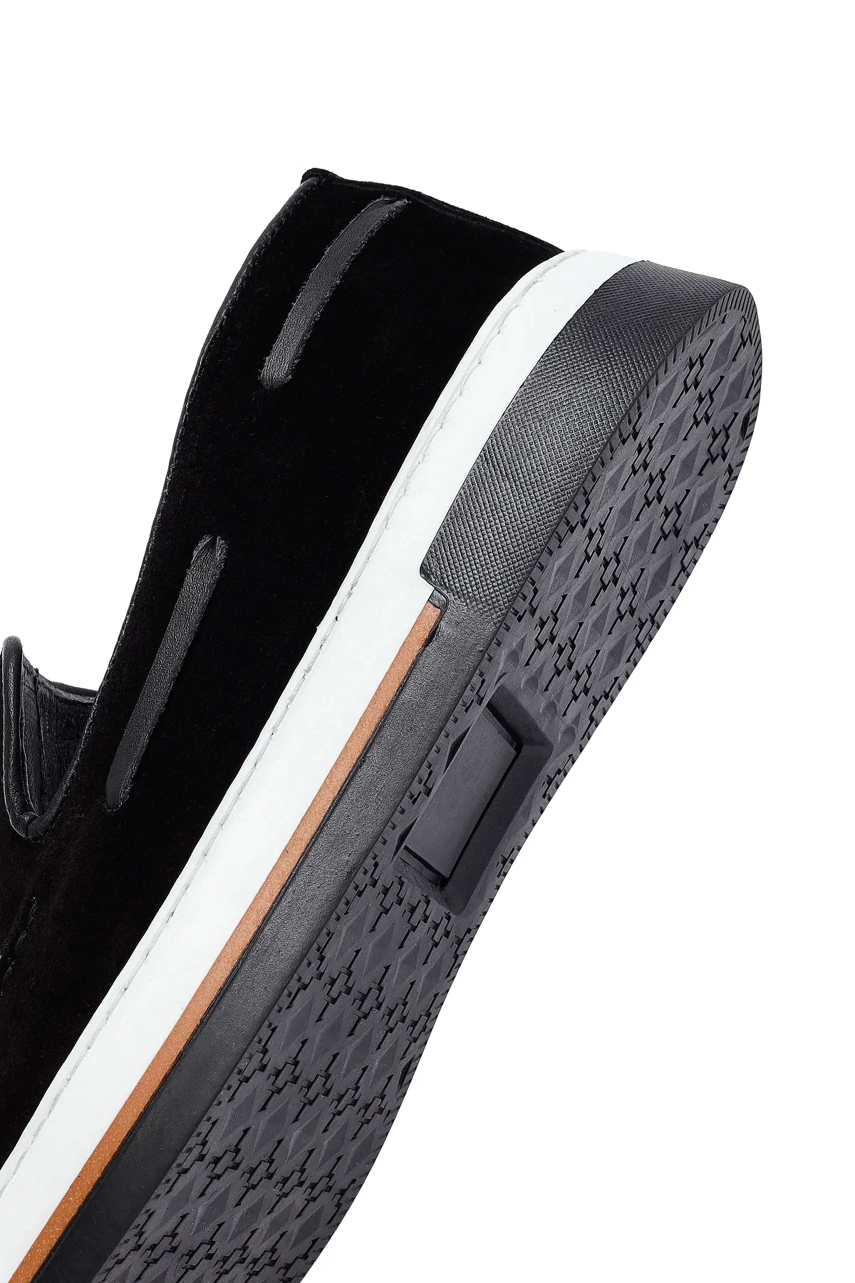 Erkek Siyah Püsküllü Süet Deri Casual Loafer - Image 8