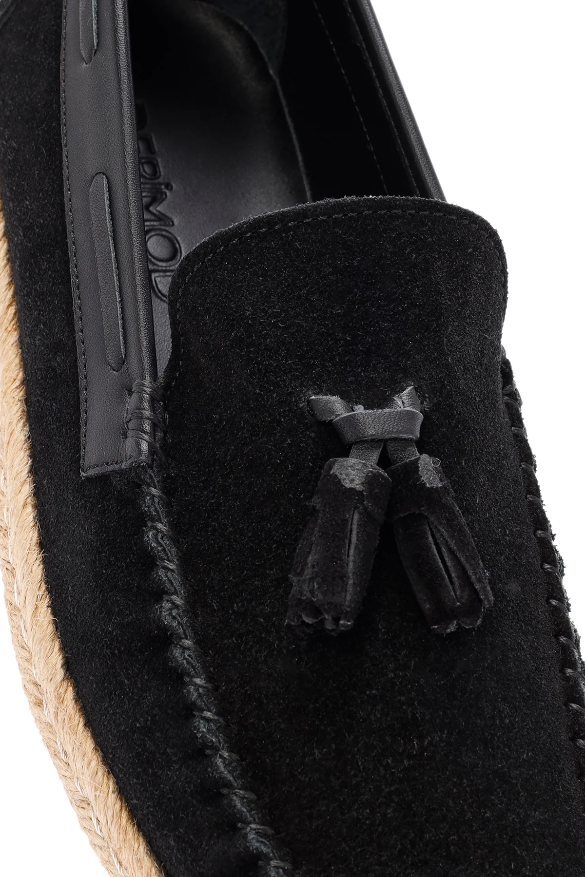 Erkek Siyah Süet Deri Casual Loafer - Image 10