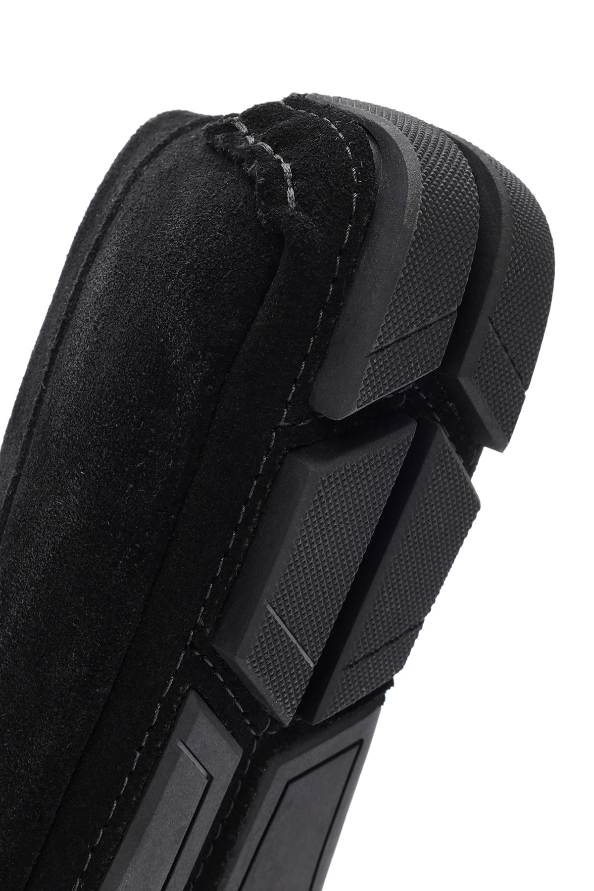 Erkek Siyah Süet Deri Casual Loafer - Image 8