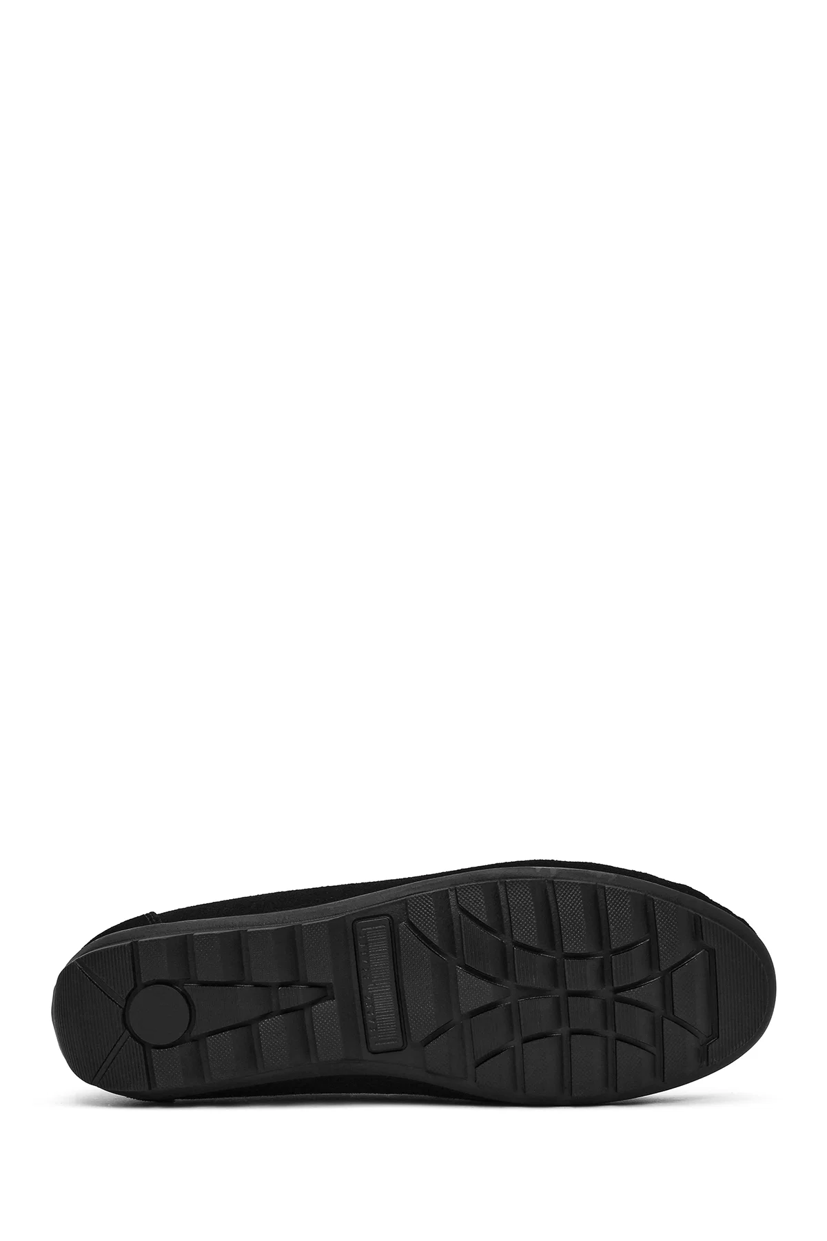 Erkek Siyah Süet Deri Casual Loafer - Image 4