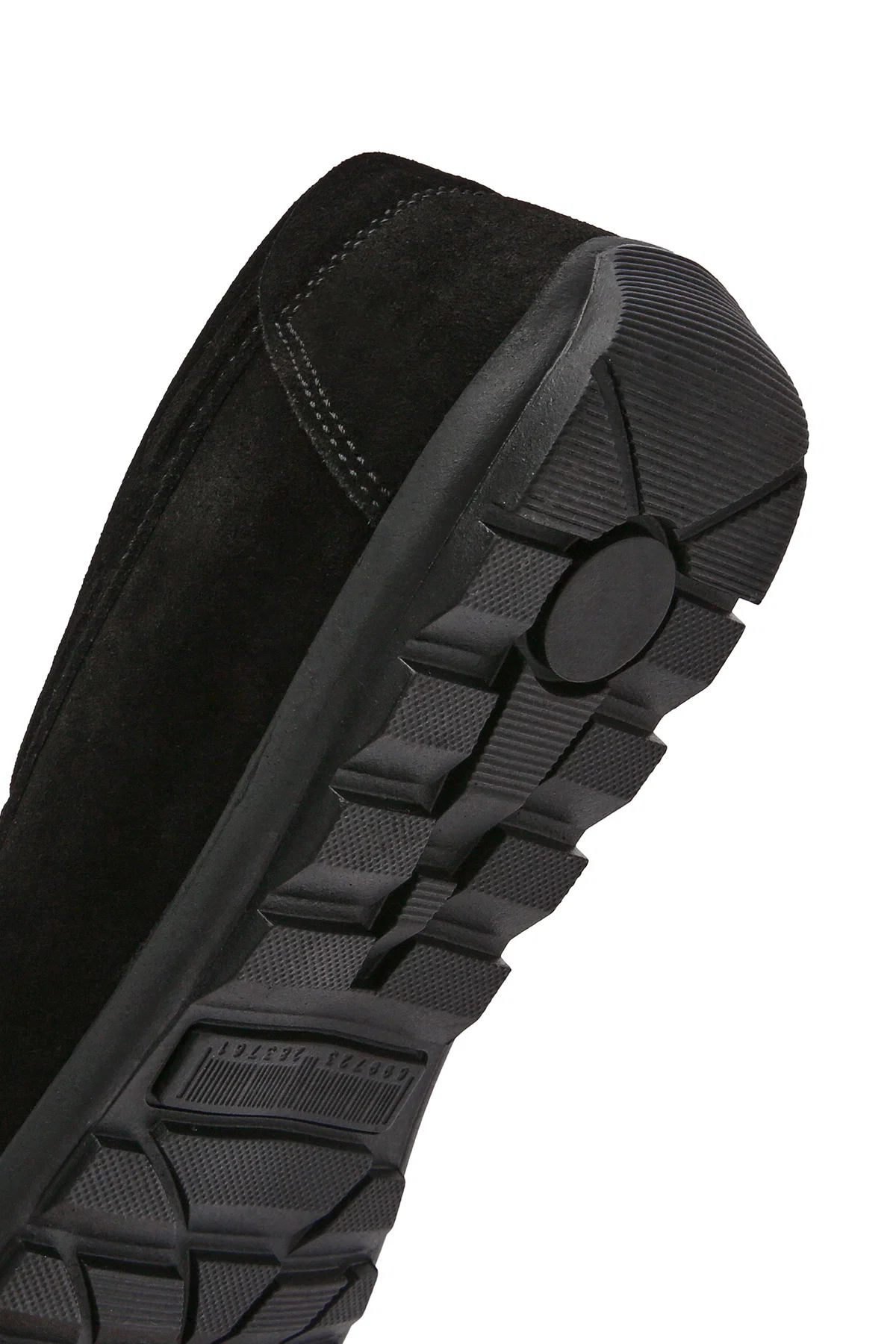 Erkek Siyah Süet Deri Casual Loafer - Image 8