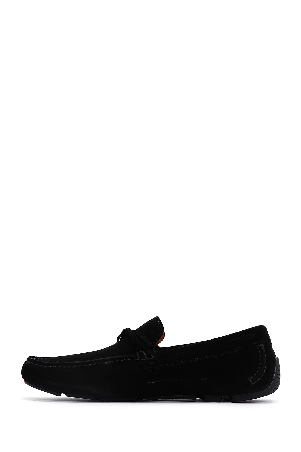 Erkek Siyah Süet Deri Loafer - Image 2