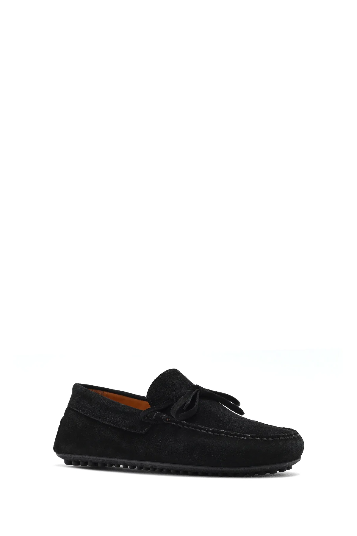 Erkek Siyah Süet Deri Loafer - Image 6