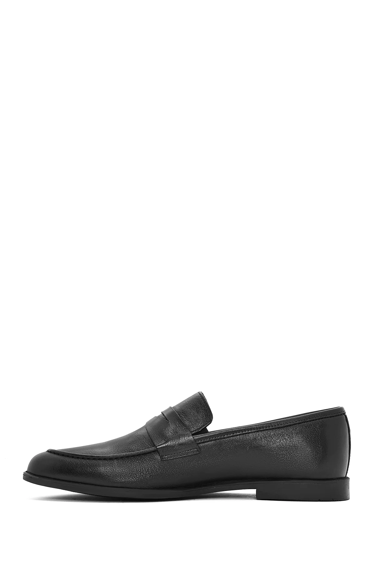 Erkek Siyah Deri Loafer - Image 3