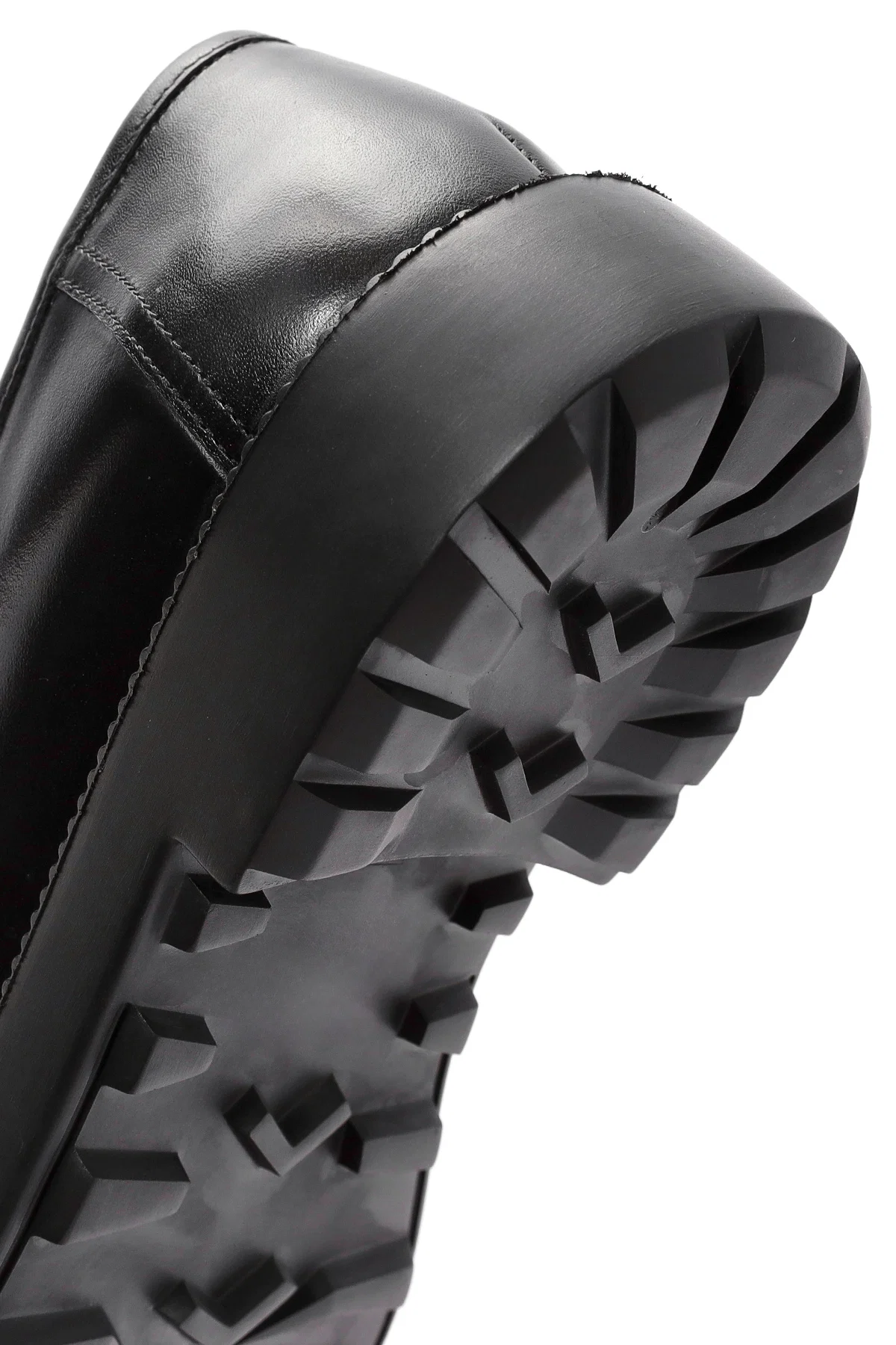 Erkek Siyah Toka Detaylı Deri Casual Loafer - Image 8