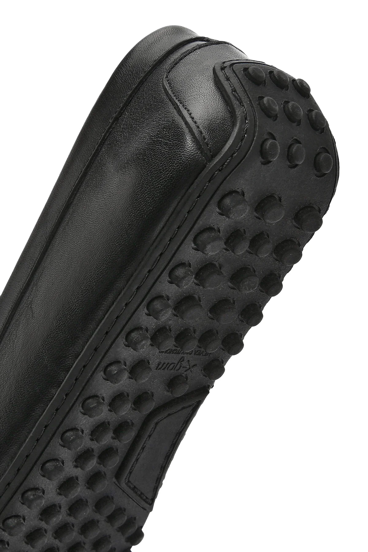 Erkek Siyah Tokalı Deri Loafer - Image 8
